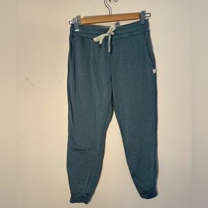 Vuori Smoke Blue Heather DreamKnit Performance Jogger - Long- Size XS